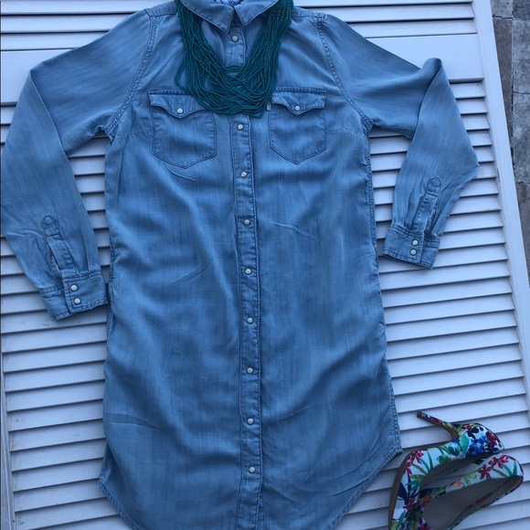 Levis denim blue dress - Picture 2 of 5